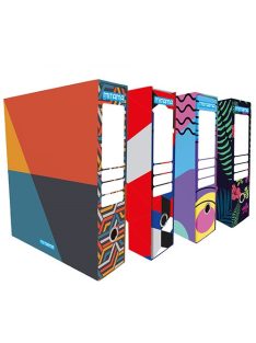 Mitama Tokos iratrendező Mitama A/4 80 mm gerinccel színes