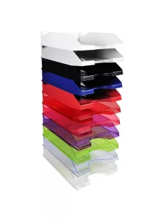 Exacompta Irattálca műanyag Exacompta Ecotray A/4+ szürke