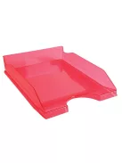 Exacompta Irattálca műanyag Exacompta Ecotray A/4+ áttetsző málna