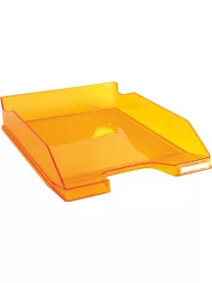   Exacompta Irattálca műanyag Exacompta Combo Midi A/4+ fényes áttetsző mandarin