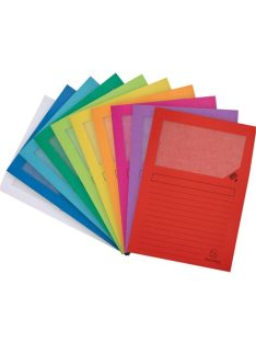   Exacompta Pólyás iratgyűjtő Exacompta A/4 120g vegyes színek ablakos