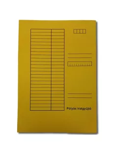 PD Office Pólyás iratgyűjtő pd A/4 citromsárga