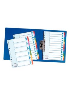   Esselte Elválasztólap karton Esselte Standard A/4 5 részes színes 100191