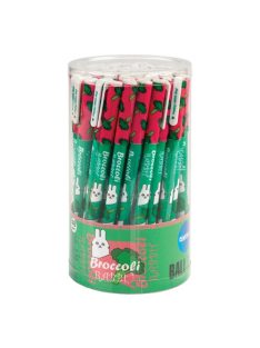   Centrum Golyóstoll Centrum Nyúl, brokkoli mintás 0,7 mm kék