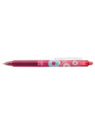 Pilot Roller Pilot Frixion Clicker Fancy 0.7 mm Coral pink kék írás