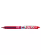Pilot Roller Pilot Frixion Clicker Fancy 0.7 mm Coral pink kék írás radírozható