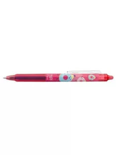   Pilot Roller Pilot Frixion Clicker Fancy 0.7 mm Coral pink kék írás radírozható