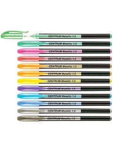   Centrum Zselés toll Centrum Metallic 1,0 mm 12 db-os klt. újratölthető