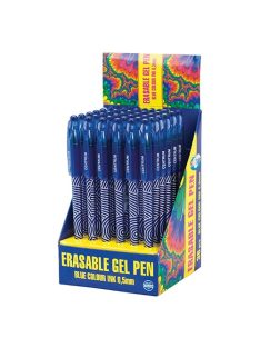   Centrum Zselés toll Centrum 0,5 mm kék radírozható csíkos