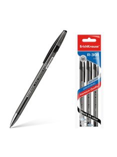   ErichKrause Zselés toll ErichKrause R-301 0,5 mm fekete 3 db-os klt. Original Gel