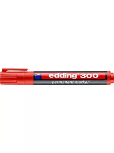 Edding Marker Edding 300 permanent piros