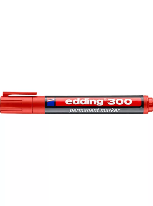 Edding Marker Edding 300 permanent piros