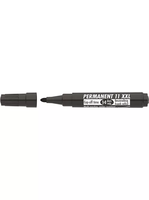 Ico Marker Permanent 11 XXL kerek fekete