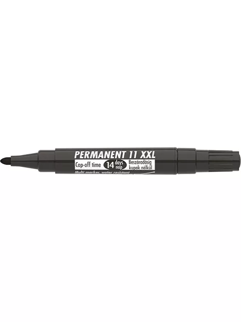 Ico Marker Permanent 11 XXL kerek fekete