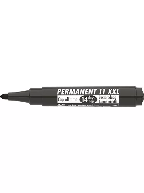 Ico Marker Permanent 11 XXL kerek fekete