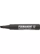 Ico Marker Permanent 12 vágott fekete