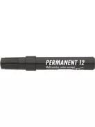 Ico Marker Permanent 12 vágott fekete
