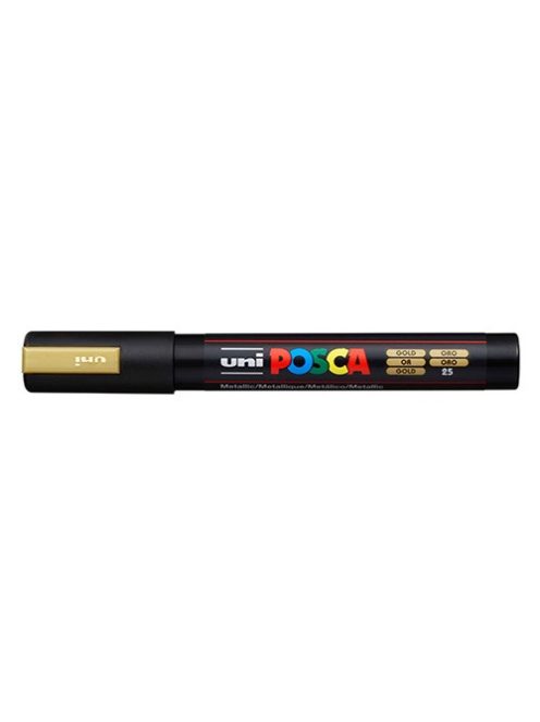 UNI Marker Uni dekor Posca PC-5M Arany 1,8-2,2 mm