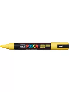 UNI Marker Uni dekor Posca PC-5M sárga 1,8-2,5 mm