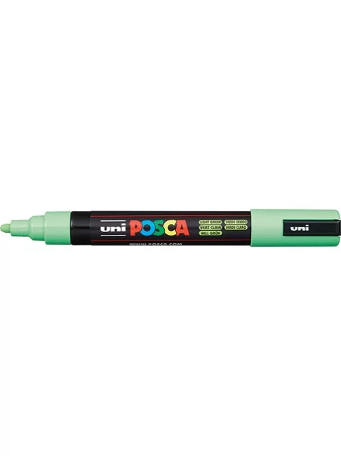 UNI Marker Uni dekor Posca PC-5M világoszöld 1,8-2,5 mm