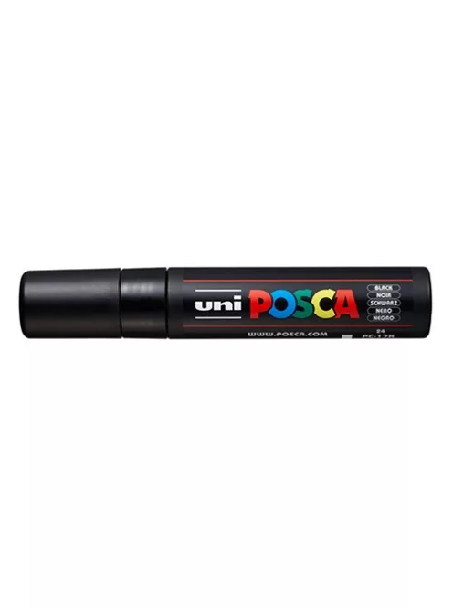 UNI Marker Uni dekor Posca PC-17K Fekete 17 mm