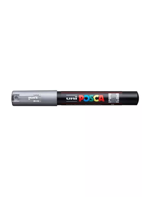 UNI Marker Uni dekor Posca PC-1M Ezüst 0,7 mm