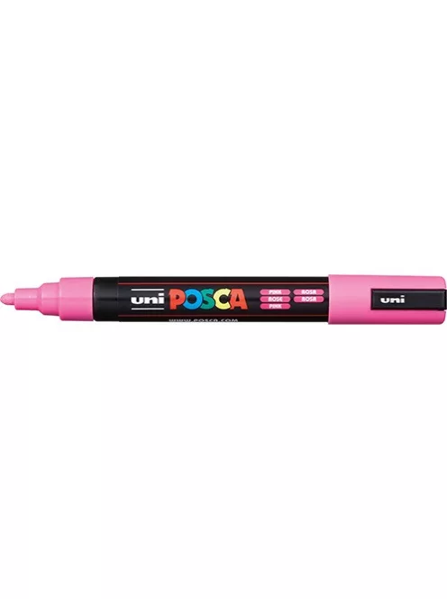 UNI Marker Uni dekor Posca PC-5M rózsaszín 1,8-2,5 mm