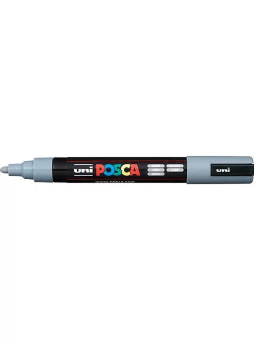 UNI Marker Uni dekor Posca PC-5M szürke 1,8-2,5 mm
