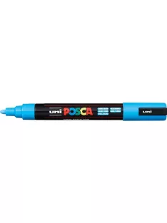 UNI Marker Uni dekor Posca PC-5M világoskék 1,8-2,5 mm