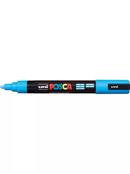 UNI Marker Uni dekor Posca PC-5M világoskék 1,8-2,5 mm