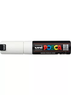 UNI Marker Uni dekor Posca PC-8K Fehér  8 mm