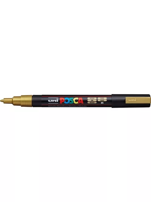 UNI Marker Uni dekor Posca PC-3M Arany 0,9-1,3 mm