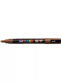 UNI Marker Uni dekor Posca PC-3M Barna 0,9-1,3 mm