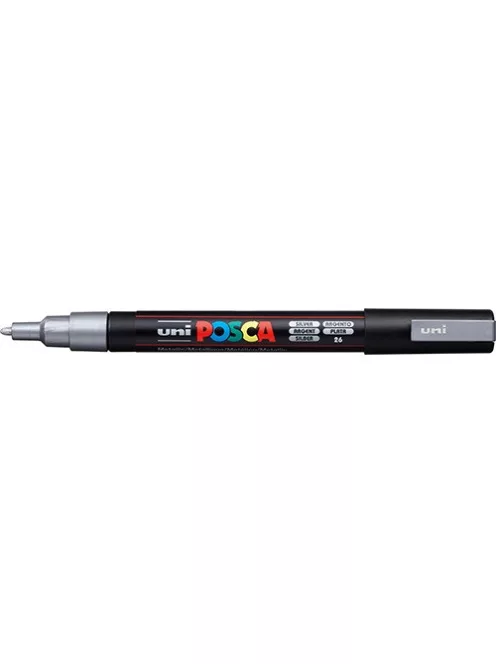 UNI Marker Uni dekor Posca PC-3M Ezüst 0,9-1,3 mm