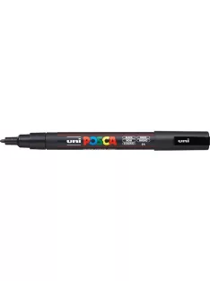 UNI Marker Uni dekor Posca PC-3M Fekete 0,9-1,3 mm