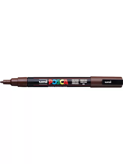 UNI Marker Uni dekor Posca PC-3M Sötét barna 0,9-1,3 mm