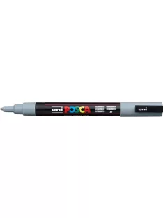 UNI Marker Uni dekor Posca PC-3M Szürke 0,9-1,3 mm