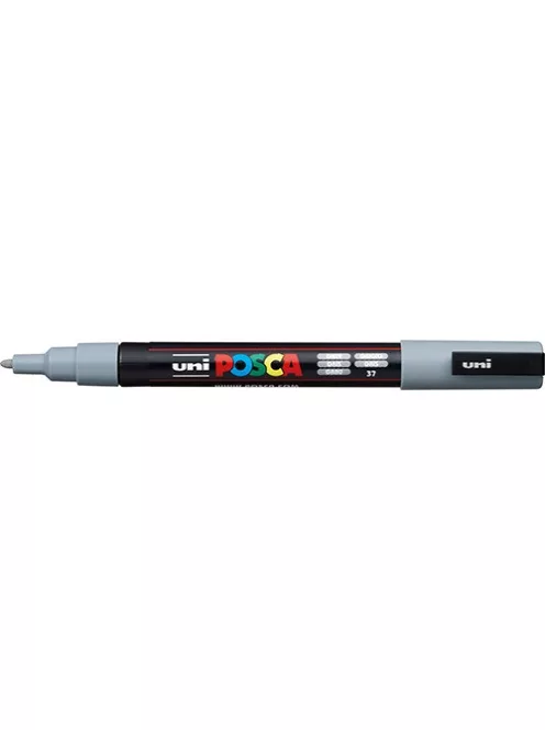 UNI Marker Uni dekor Posca PC-3M Szürke 0,9-1,3 mm