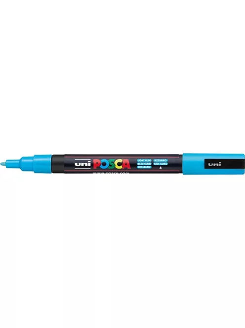 UNI Marker Uni dekor Posca PC-3M Világoskék 0,9-1,3 mm