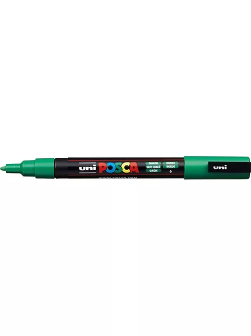 UNI Marker Uni dekor Posca PC-3M Zöld 0,9-1,3 mm
