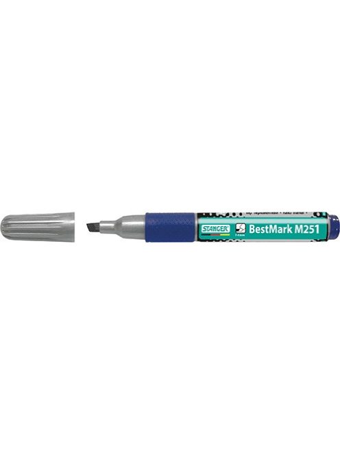 Stanger Marker Stanger M251 Soft Grip permanent vágott 1-4 mm kék