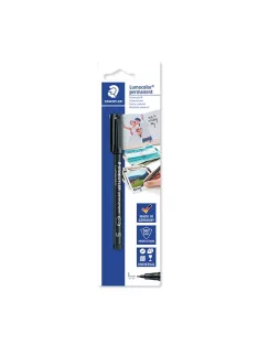   Staedtler Marker Staedtler Lumocolor permanent S fekete fotócímkézés bliszteres