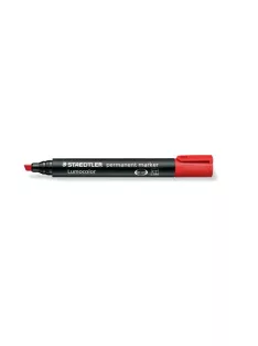 Staedtler Marker Staedtler Lumocolor permanent vágott piros