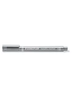 Staedtler Marker Staedtler dekor 1-2 mm kerek hegyű ezüst
