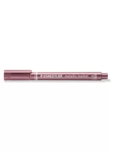   Staedtler Marker Staedtler dekor 1-2 mm kerek hegyű metálpiros