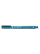 Staedtler Marker Staedtler dekor 1-2 mm kerek hegyű metálkék