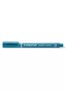   Staedtler Marker Staedtler dekor 1-2 mm kerek hegyű metálkék