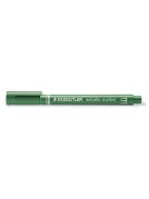 Staedtler Marker Staedtler dekor 1-2 mm kerek hegyű metálzöld