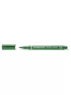   Staedtler Marker Staedtler dekor 1-2 mm kerek hegyű metálzöld