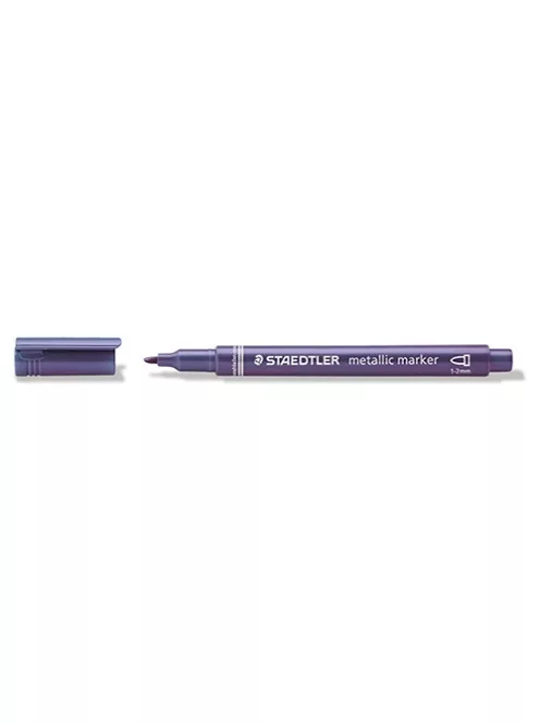Staedtler Marker Staedtler dekor 1-2 mm kerek hegyű metál lila